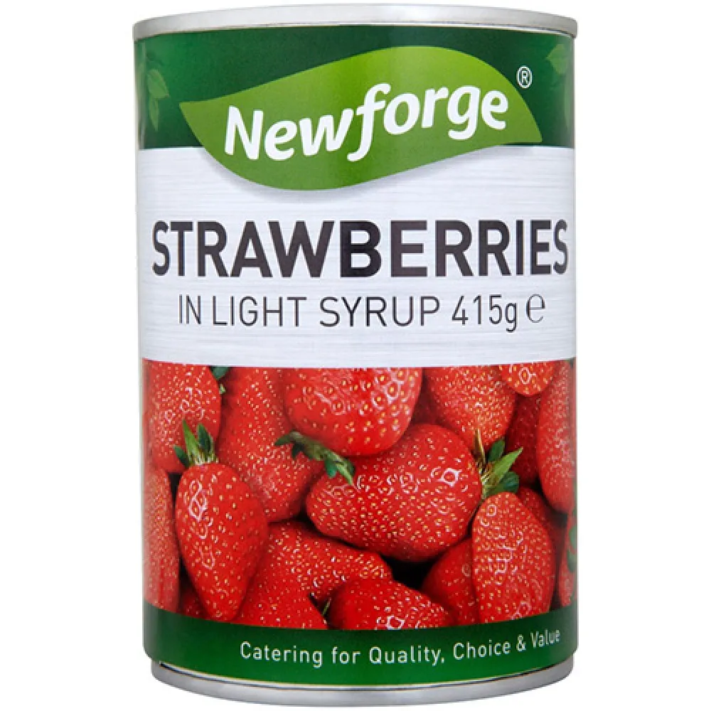 Tinned Strawberries 410g X 12