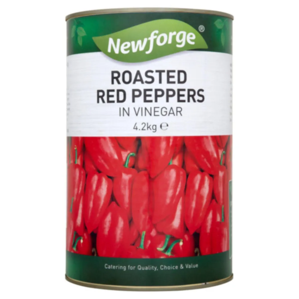 Newforge Roasted Red Peppers 4.3kg
