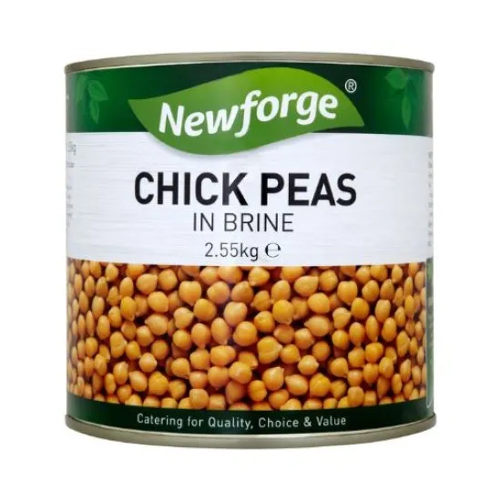 Blue tin of East End Chick Peas 2.55kg