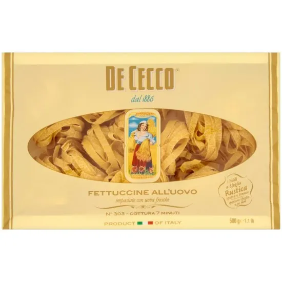 De Cecco Fettucine 500g X 8 in a box