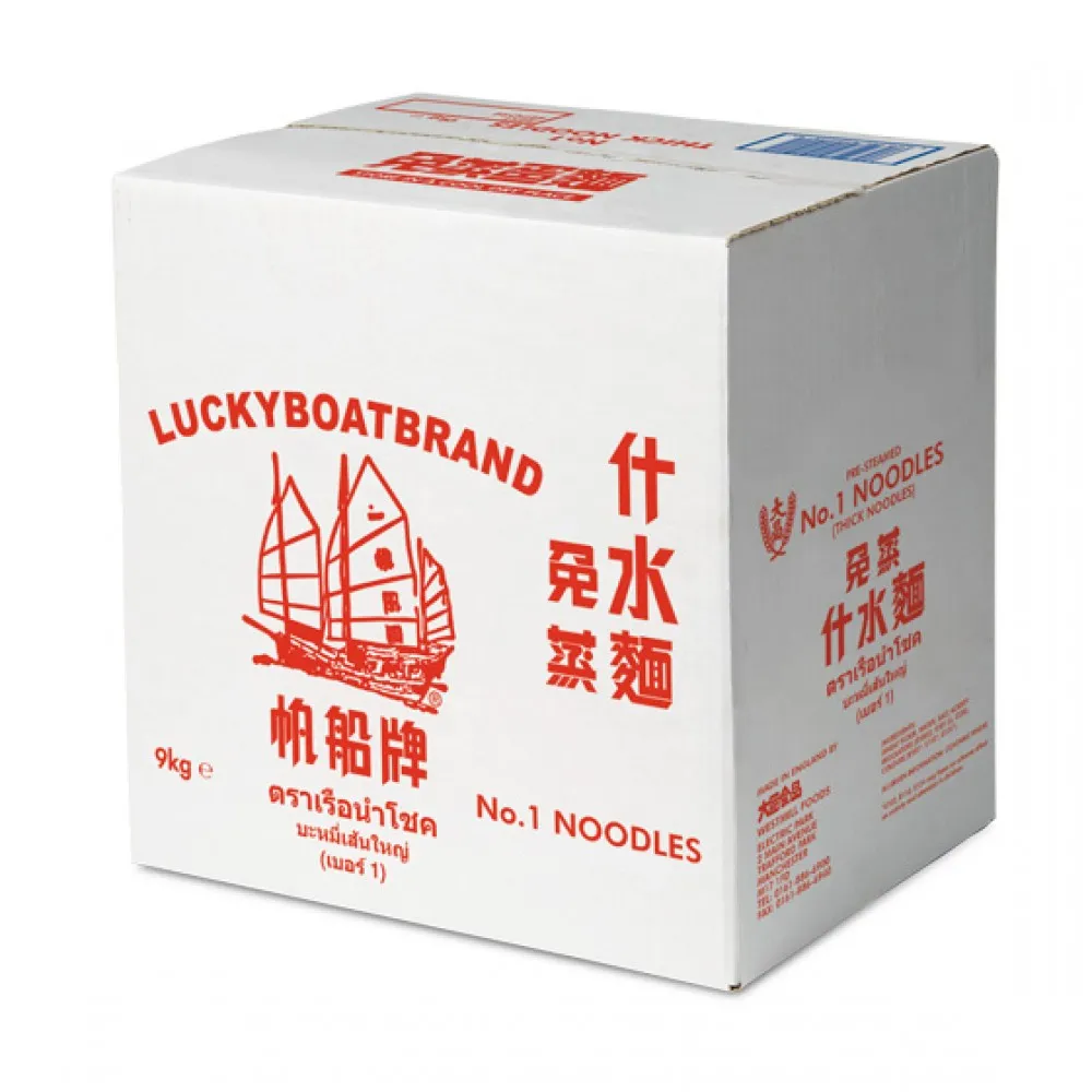 Lucky Boat Noodles No.1 9kg Thick