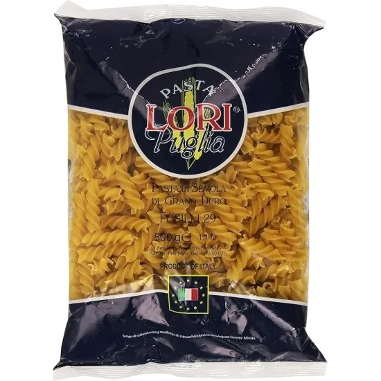 Purple bag of Chef Selection Fusilli Pasta 3kg