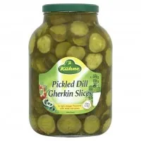 Kuhne Sliced Gherkin 2.65kg