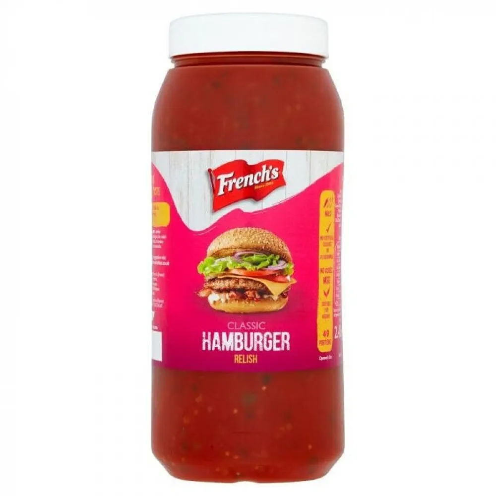 French's Hamburger Relish 2.45kg