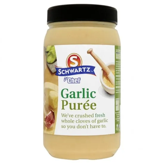 A Schwartz Garlic Puree 1.2kg Container