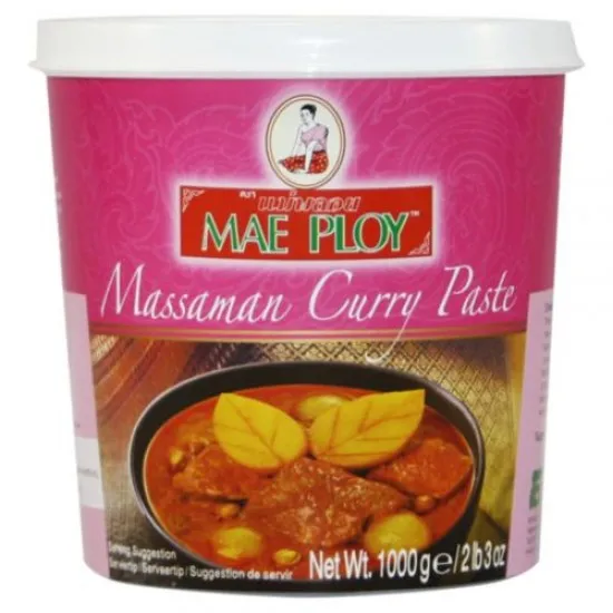 Mae Ploy Massamam Curry Paste 1kg in a jar