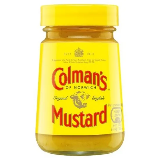 Colmans English Mustard 100g X 8