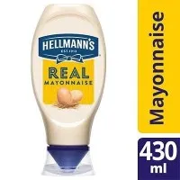 Hellmanns Mayo Squeezy Real 430ml X 8