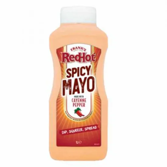 Franks Red Hot Mayo 1 Litre X 6