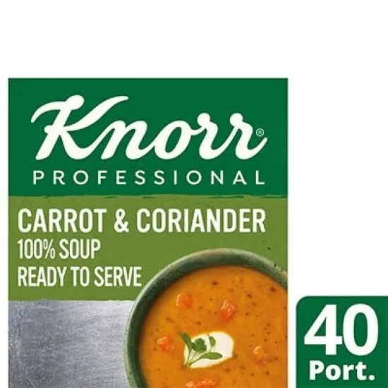Knorr 100% Carrot & Corriander Soup