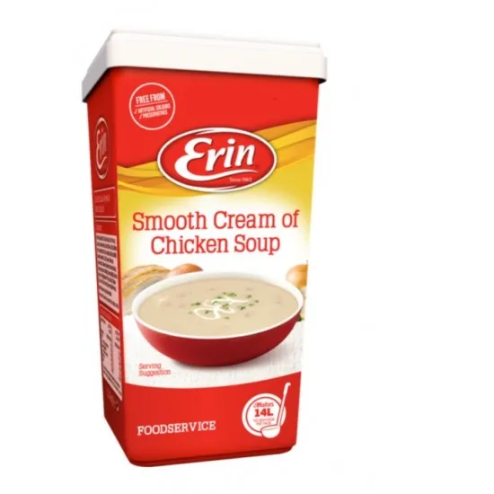 Tub of Erin Cream Of Chicken Soup 14ltr
