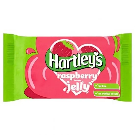 Hartleys Raspberry Jelly 135g in a Packet