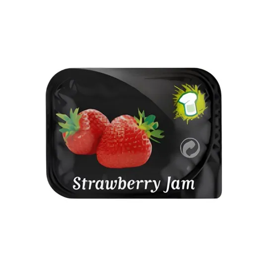 Red Strawberry Jam Portions 20g