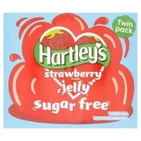 Hartleys Jelly Crystal Sf Strawberry 23g X 12