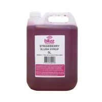 Blizz Slush Strawberry Syrup 5ltr
