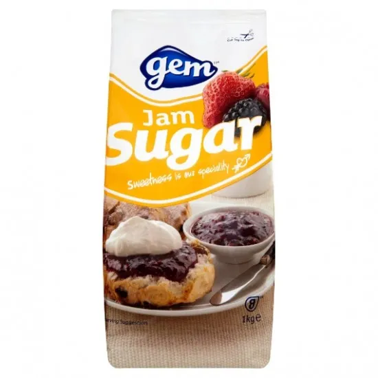 Gem Jam Sugar 1kg X 10 in paper bag