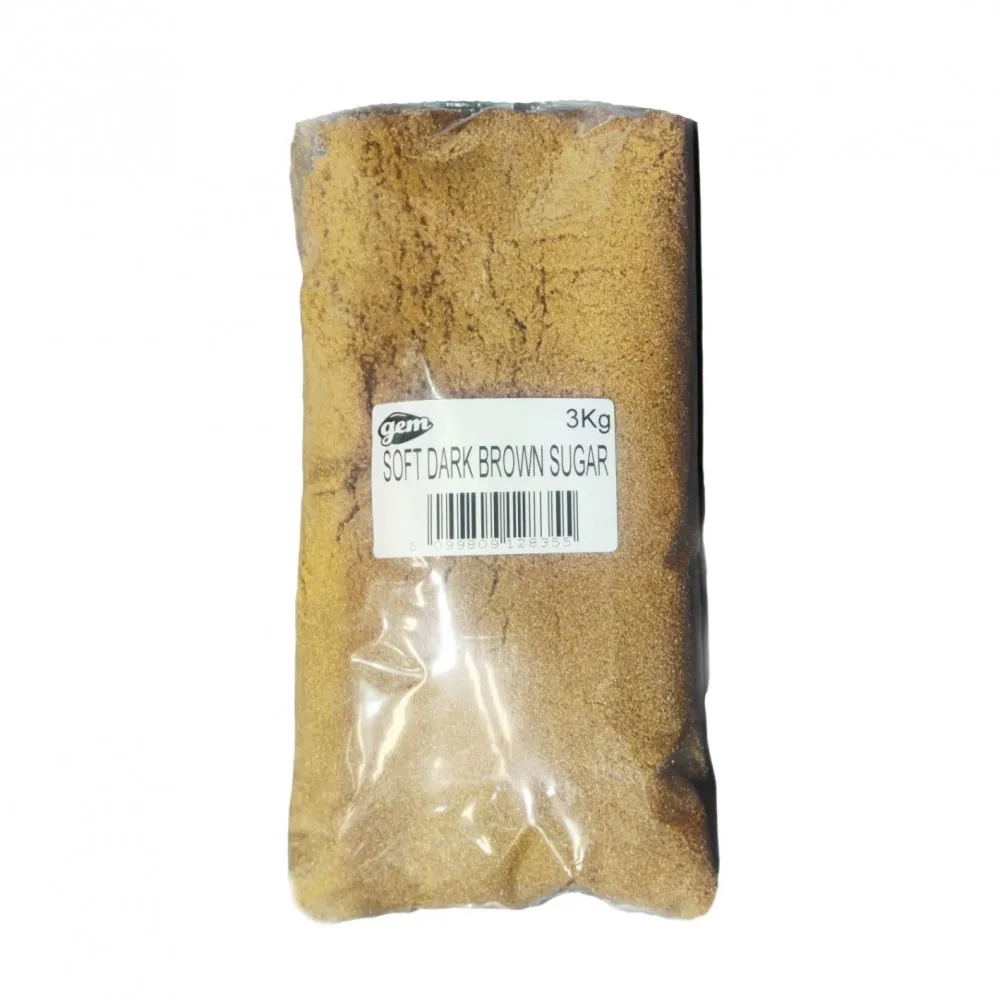Gem Soft Dark Brown Sugar 3kg