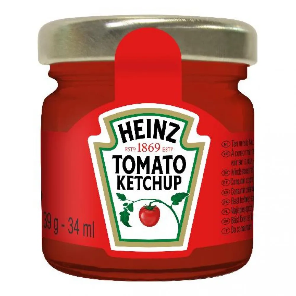Heinz Ketchup Roomservice Jar 33ml X 80