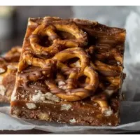 Brodericks Salted Caramel Pretzel Traybake 70g X 18