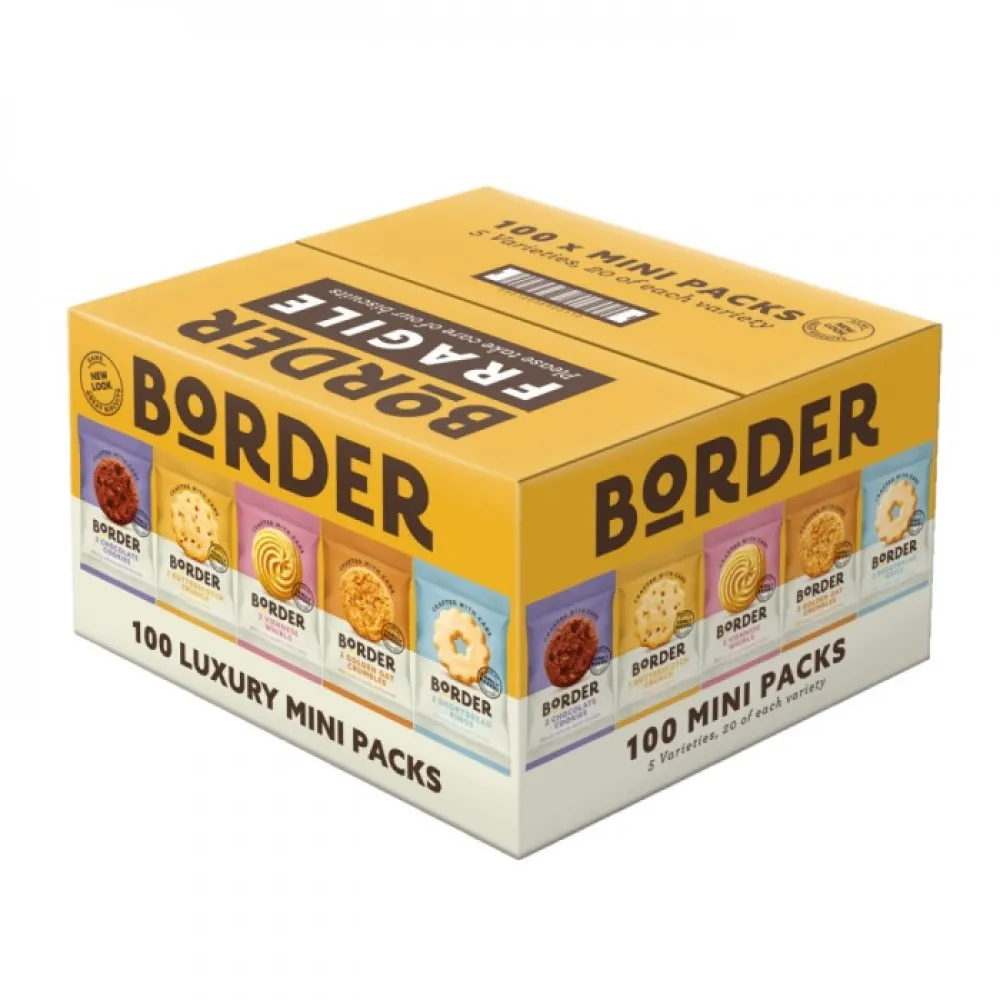 Border Biscuits Catering Mini 2 Pack 1 X 100