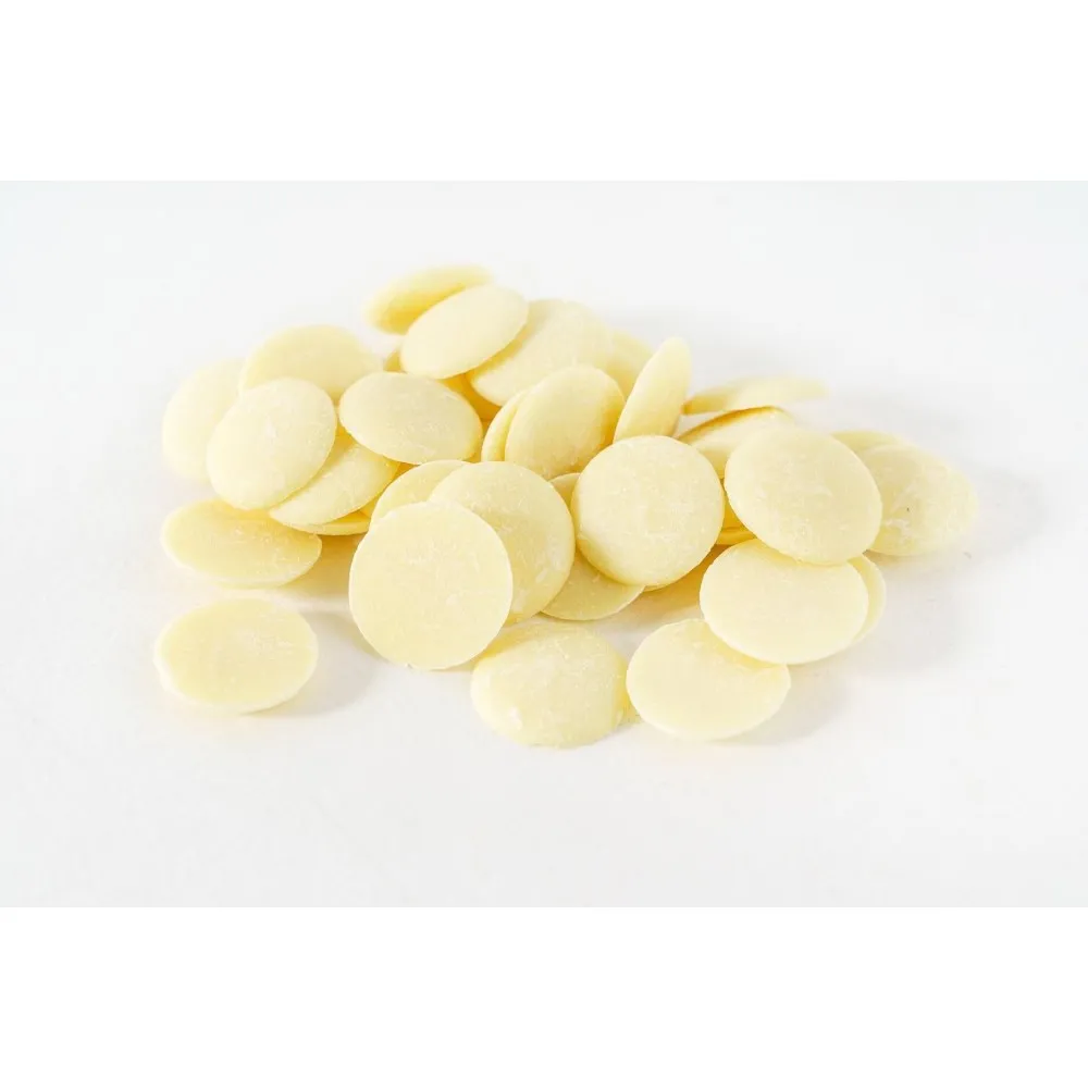 Belcolade White Chocolate Drops 1kg