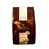 Belcolade White Chocolate Drops 1kg