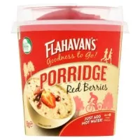 Flahavans Instant Porridge Red Berry Pot 50g X 12