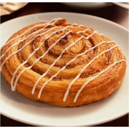 Selection of Royal Danish Pastries on a Plate