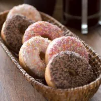 Mixed Iced Doughnuts X 36