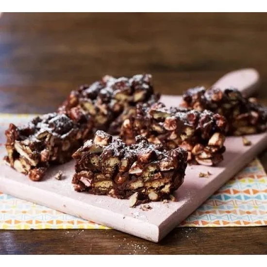 Rocky Road Traybake Slices