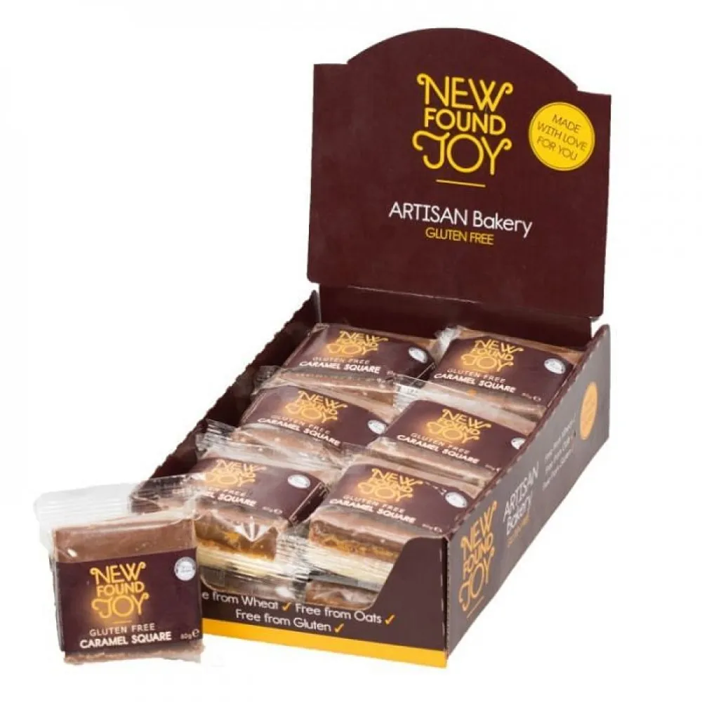 (1208201)new Found Joy G/f Caramel Slice 12x 80g