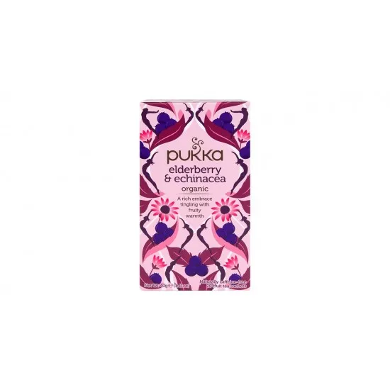 Pukka Elderberry & Echinacea Tea 4x 20pk