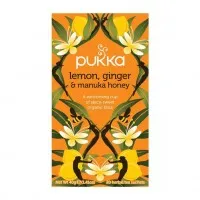 Pukka Lemon Ginger & Manuka Honey Tea 4x20pk