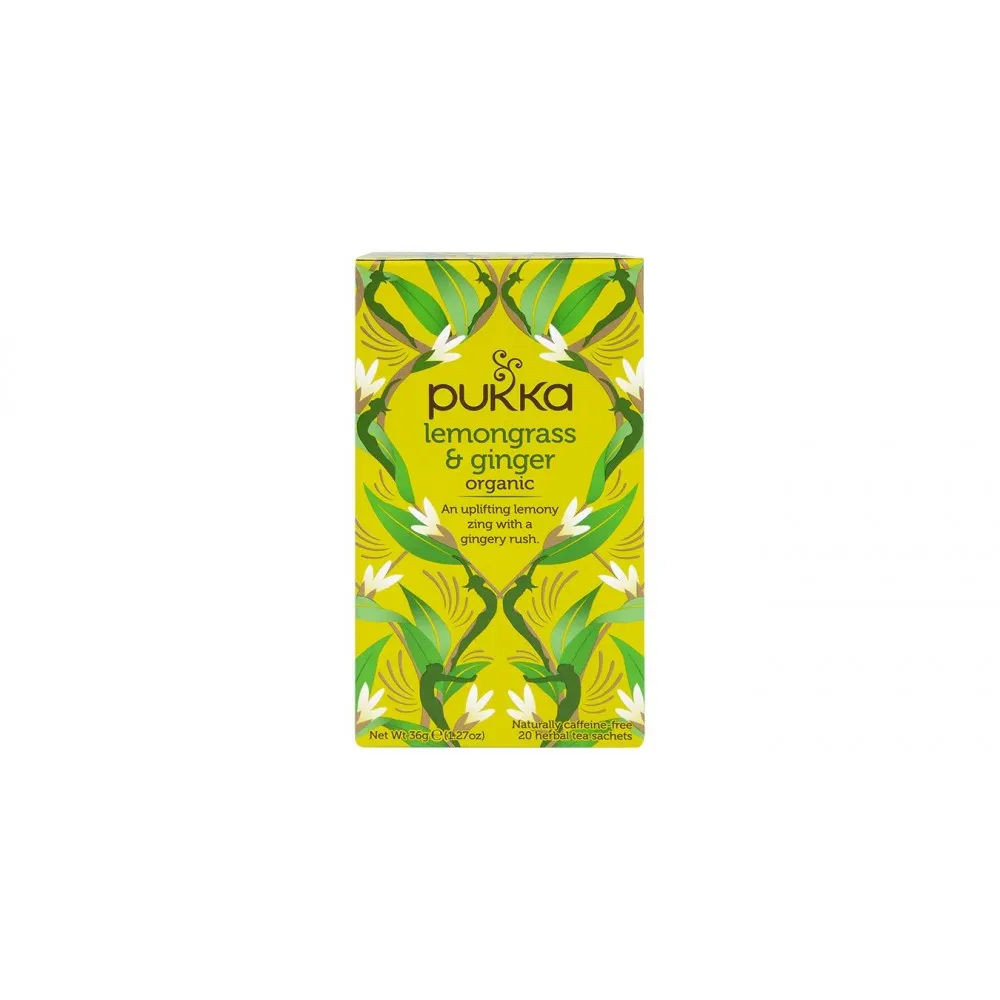 Pukka Lemongrass & Ginger Tea 4x 20pk