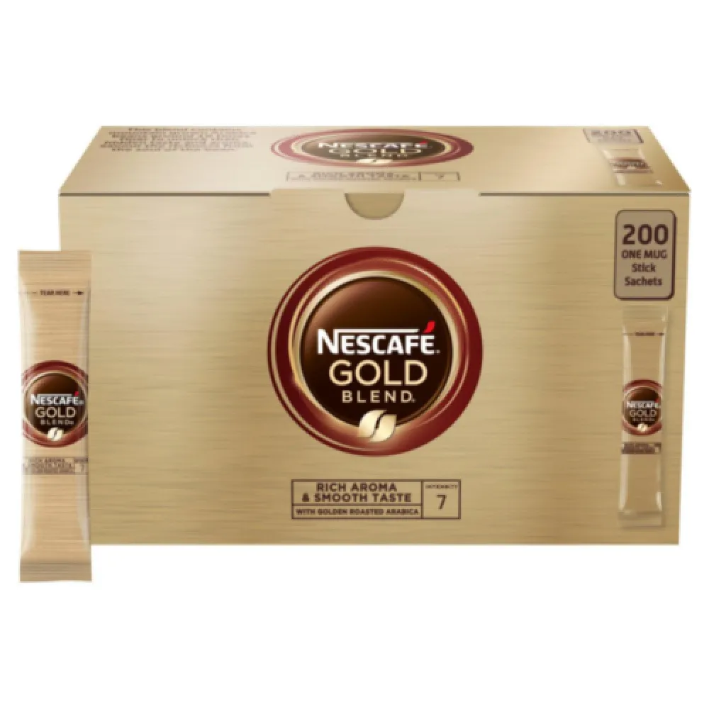 Nescafe Gold Blend Coffee Sticks X 200