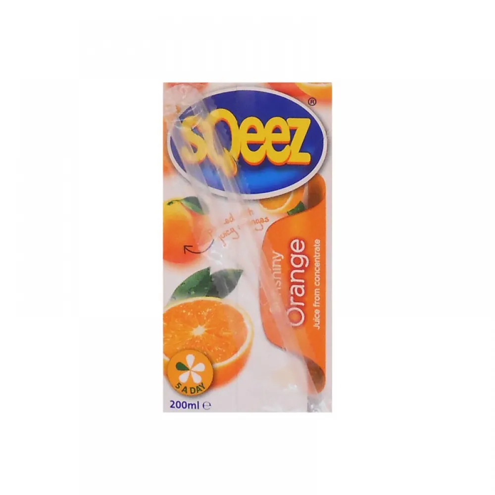 Sqeez Orange Juice 200ml X 27