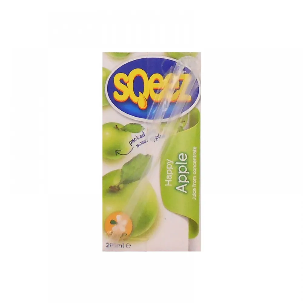 Sqeez Apple Juice 200ml X 27