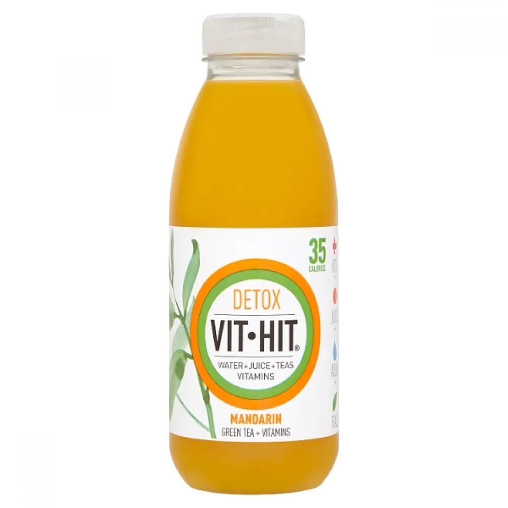 Vit Hit Mandarin Juice Detox 500ml X 12 Drs