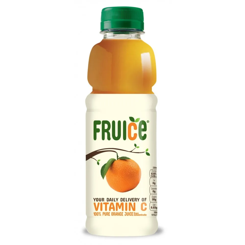 Fruice Orange Juice 330ml X 12 Drs