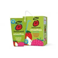 Innocent Kids Smoothie Strawberry & Raspberry 150ml X16