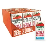 Cawston Press Summer Berries Fruit Water 200ml X 18