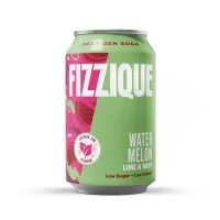 Fizzique Watermelon Lime & Mint Can 330ml X 12 Drs
