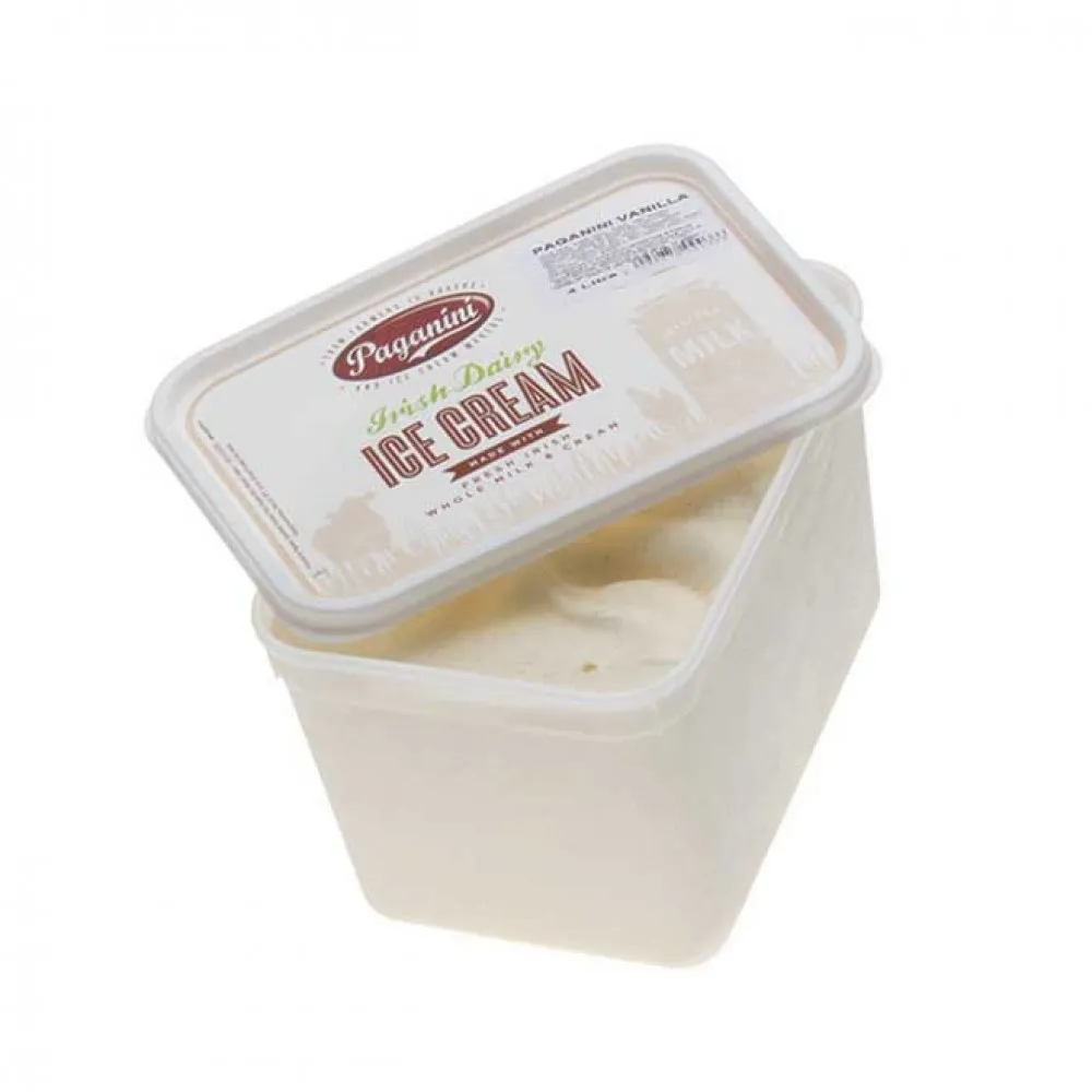 Paganini Vanilla Ice Cream 4ltr