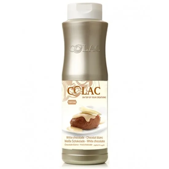Bottle of Colac White Chocolate Sauce 1kg X 6