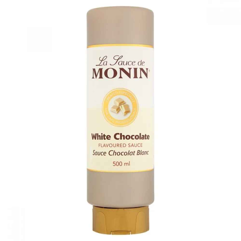 Monin White Chocolate Sauce 500ml