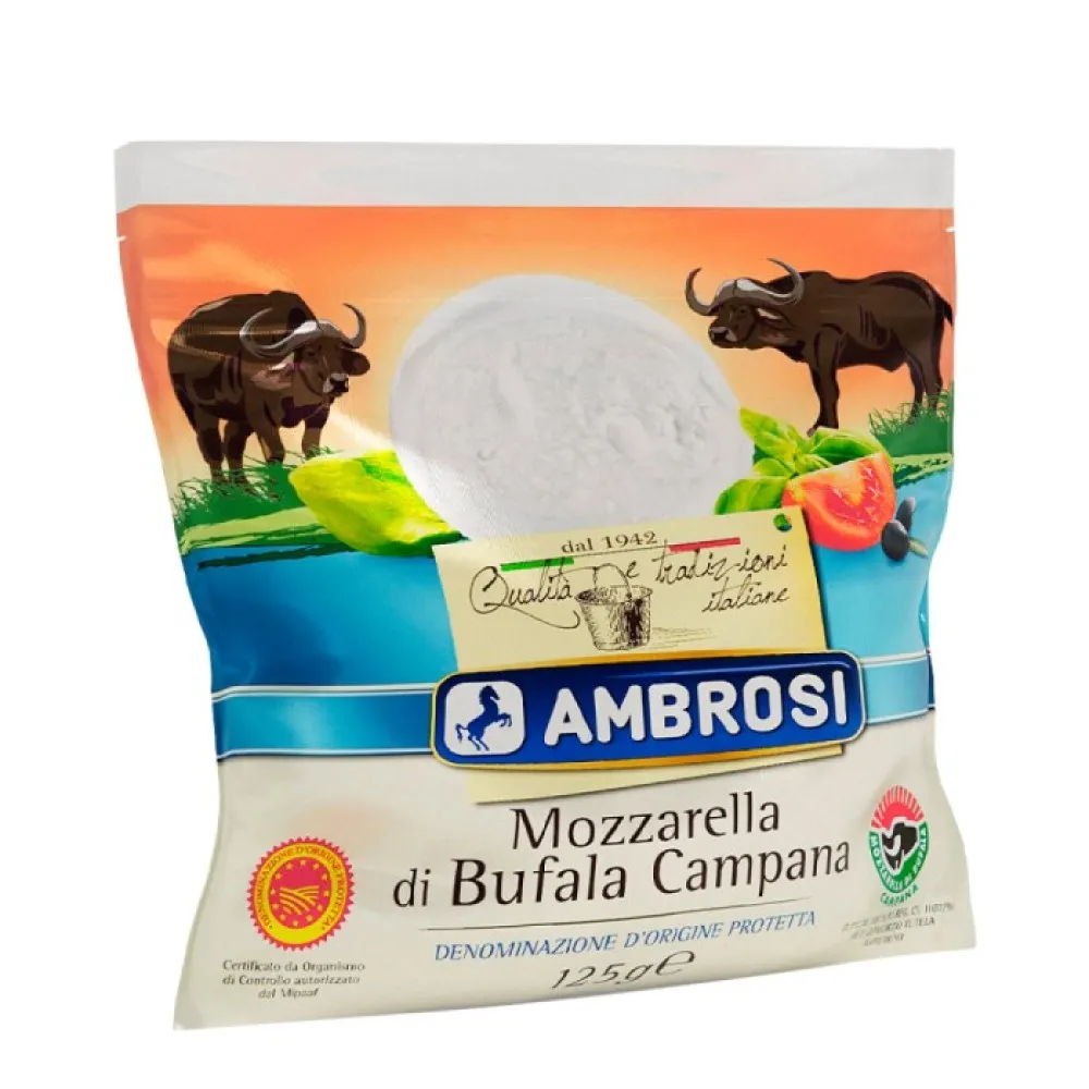 Buffalo Mozzarella Cheese 125g X 12