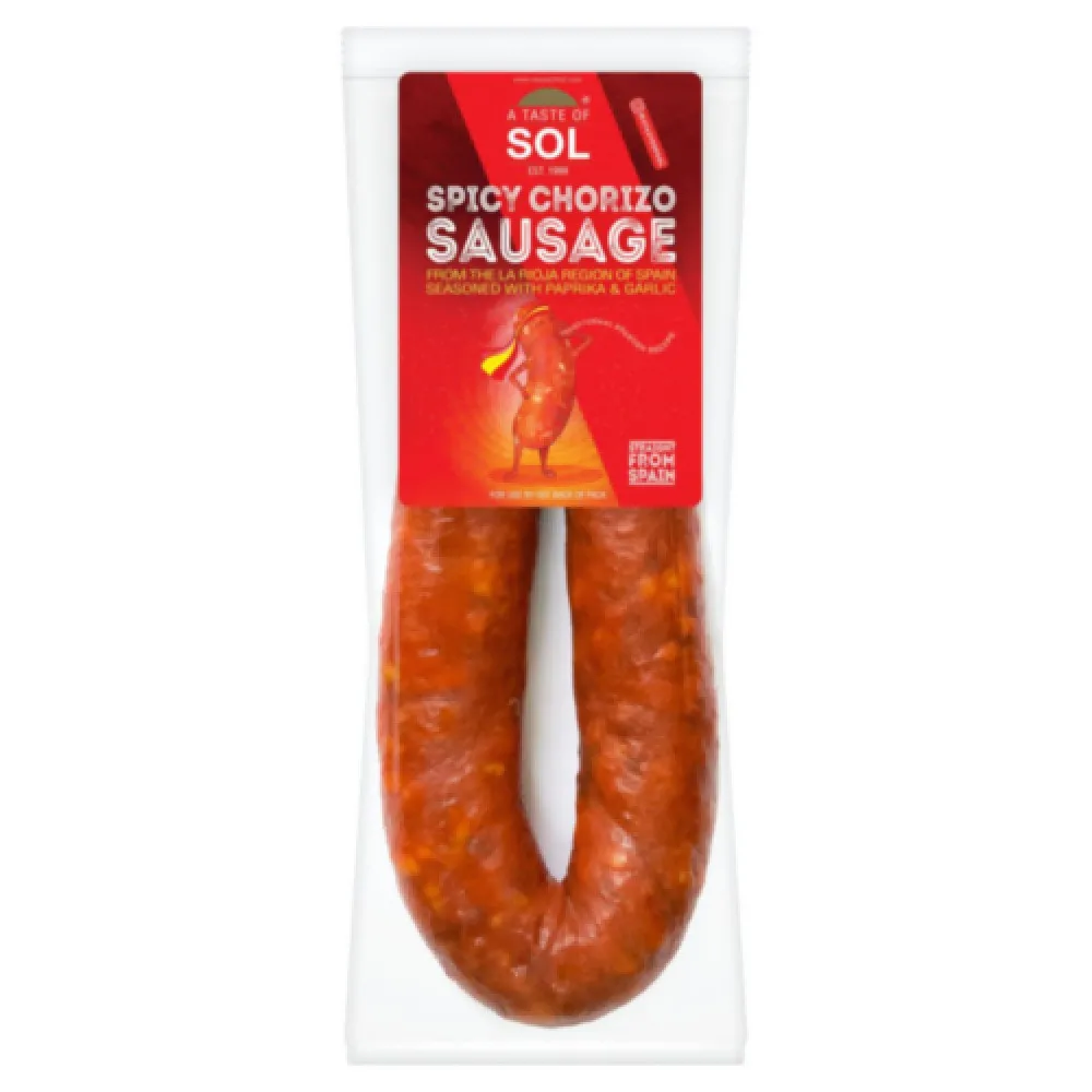 Chorizo 'u' Type Argal 200g X 30