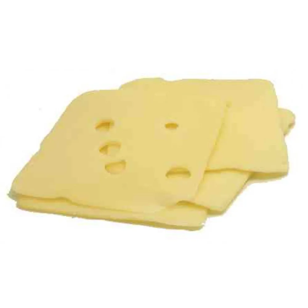 Emmental Swiss Cheese Sliced Per Kg
