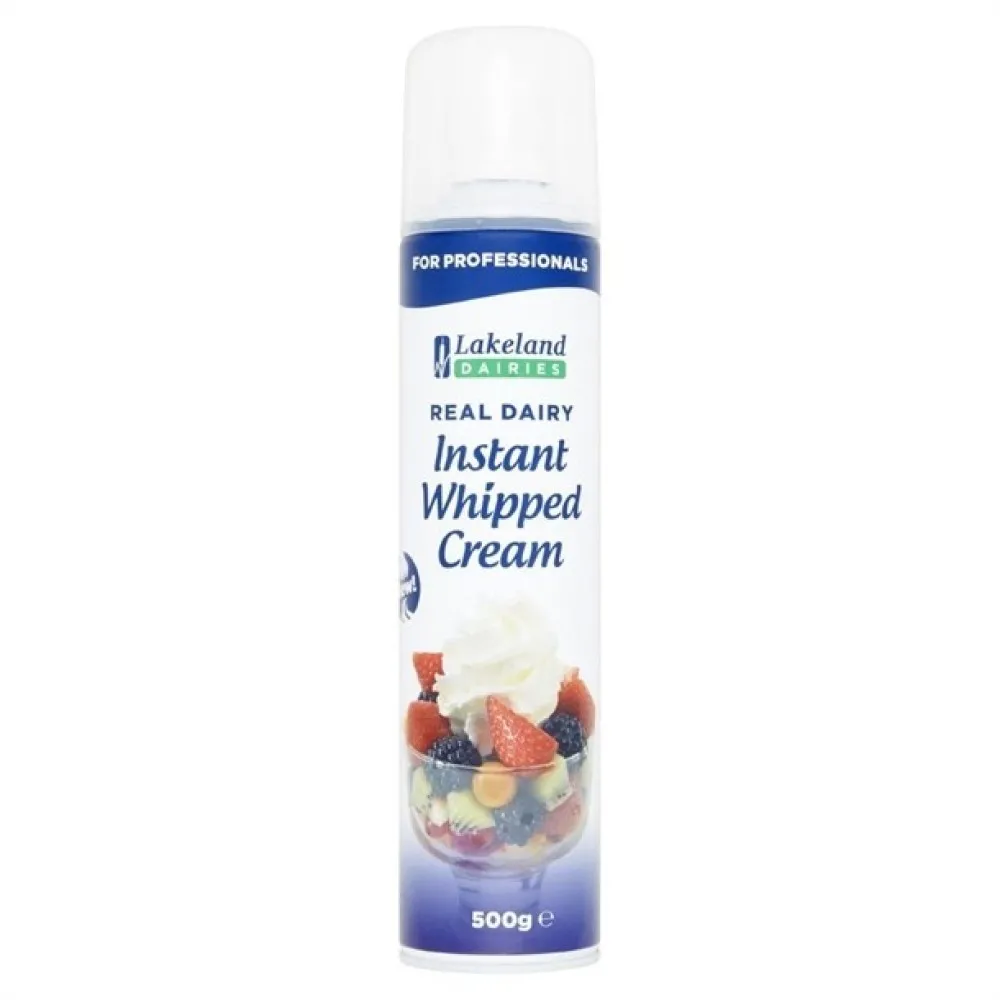 Whipped Cream Aerosol Can 500g Millac