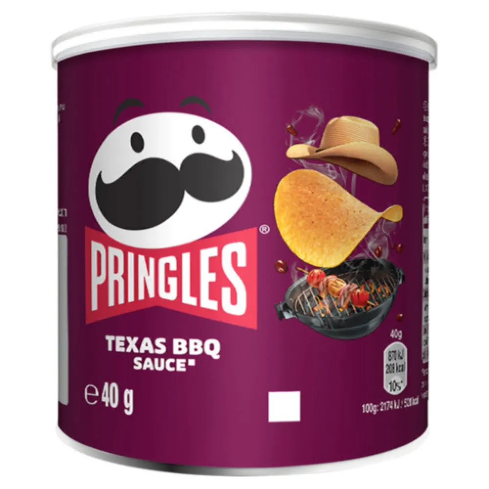Pringles Texas Bbq 40g X 12